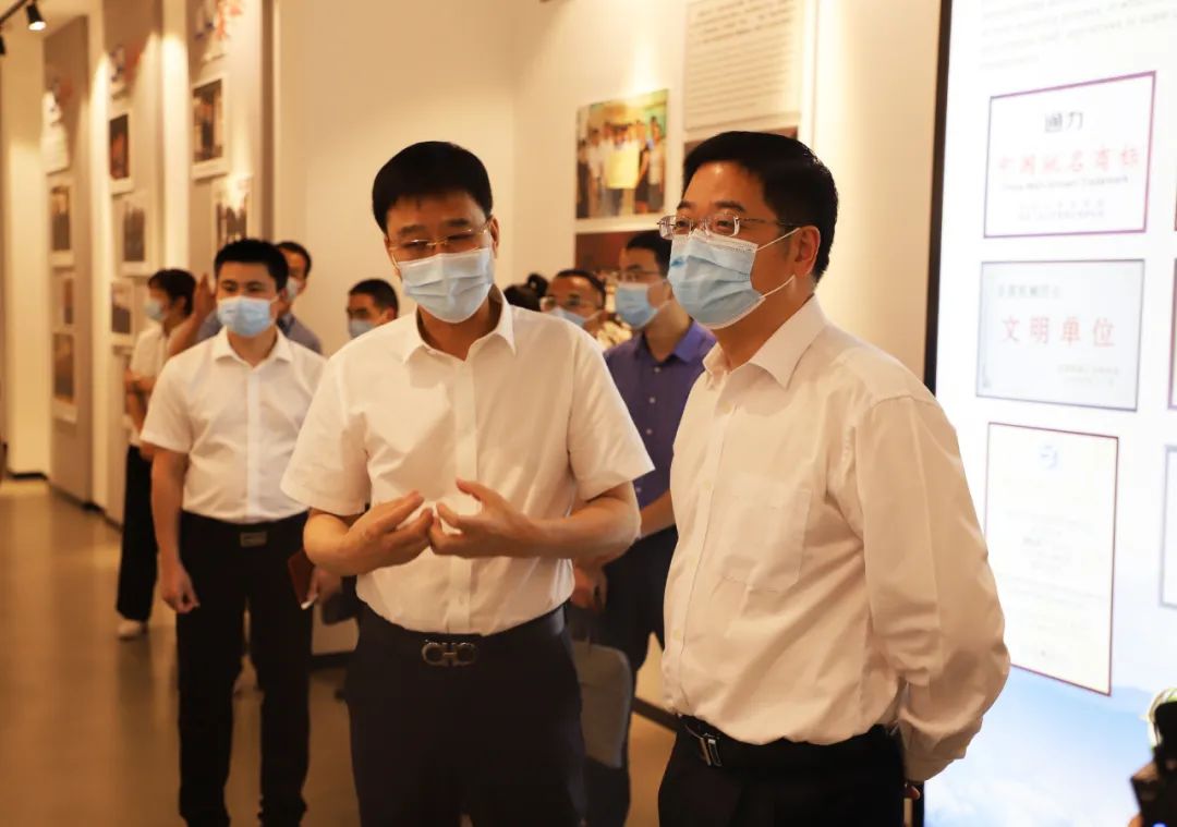 溫州市委常委、市紀委書記、市監委主任張建明蒞臨通力科技調研