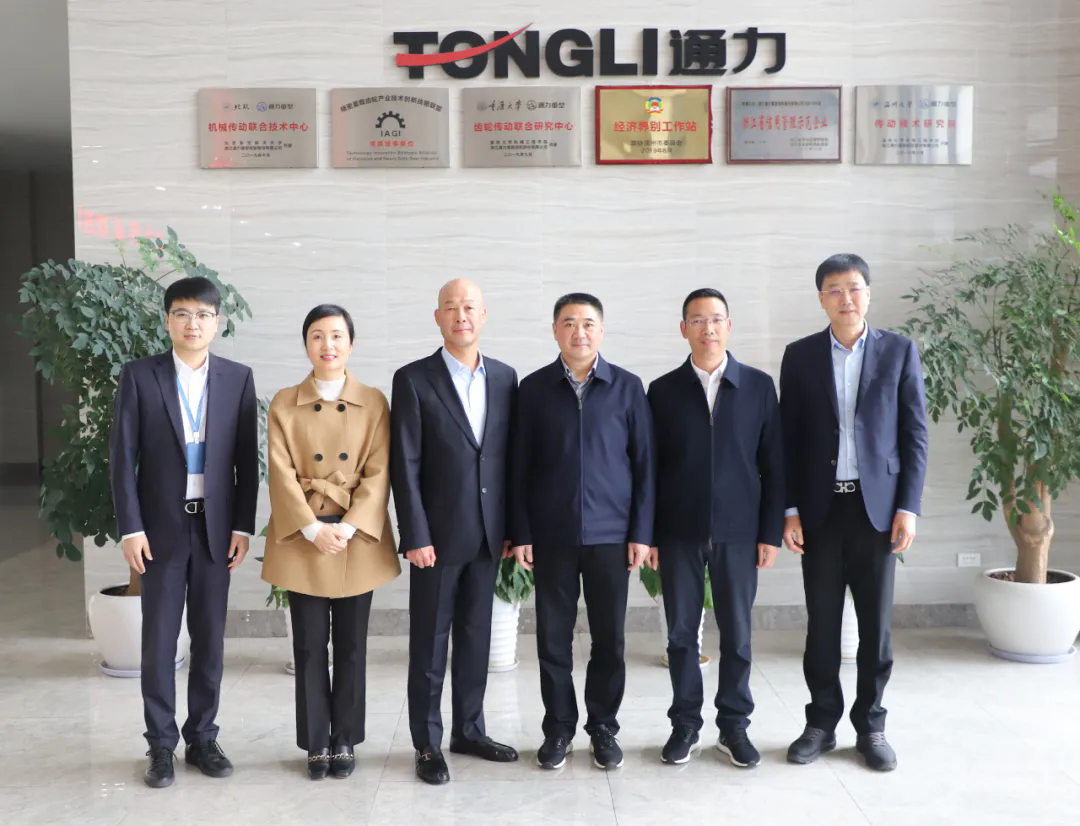 浙江省委統戰部副部長、省工商聯黨組書記徐國龍一行調研通力科技